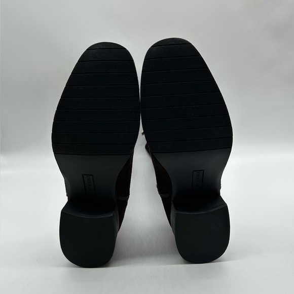 Kenneth Cole New York Stanford Brown Vegan Knee-High Boots Size 8.5 New With Box - Picture 8 of 9